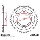 Звезда задняя ведомая JTR498 для мотоцикла стальная 4720692 - фото 90381