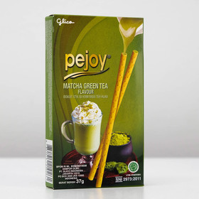 Шоколадные палочки Pejoy Green tea c нежным кремом Зелёный чай, 32 г 4704610