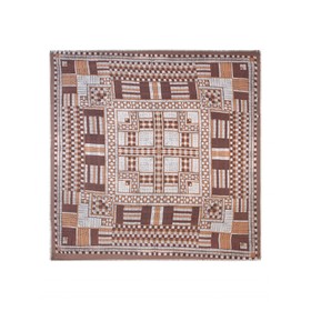 Платок 140×140 см, коричневый в Донецке