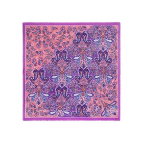 Платок 140×140 см, фиолетовый в Донецке