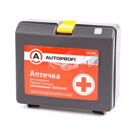 Автомобильная аптечка Autoprofi, пластиковый малый футляр 4722159