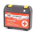 Автомобильная аптечка «AUTOPROFI», пластиковый средний футляр Автомобильная аптечка «AUTOPROFI», пластиковый средний футляр