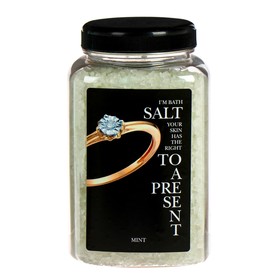 Соль морская "Dr. Aqua", природная, для ванн, "Мята", 0,7 кг