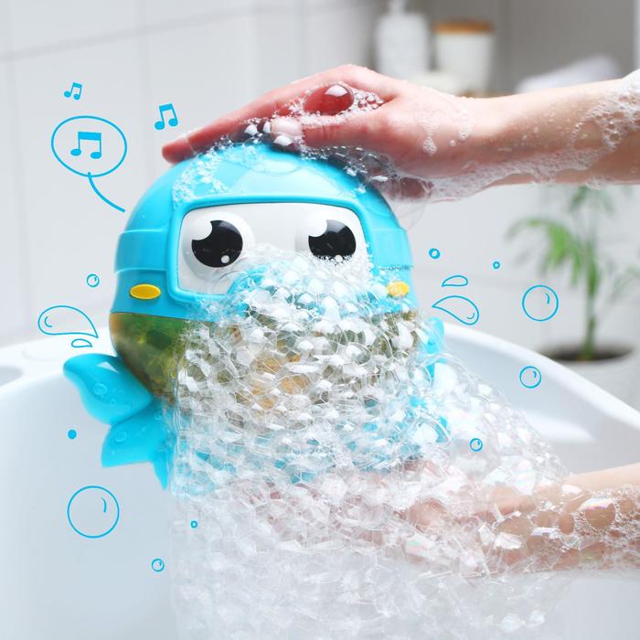 Игрушка для игры в ванне «Осьминог», пузыри