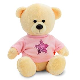 Мягкая игрушка «Медведь Топтыжкин», звезда, цвет жёлтый 17 см