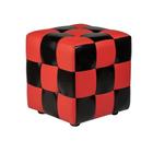 Poof Chess 400х400х420 Black-red