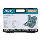 Набор ручного инструмента Bort BTK-89, 84 предмета, сталь CRV, кейс 4714003 Набор ручного инструмента Bort BTK-89, 84 предмета, сталь CRV, кейс 4714003