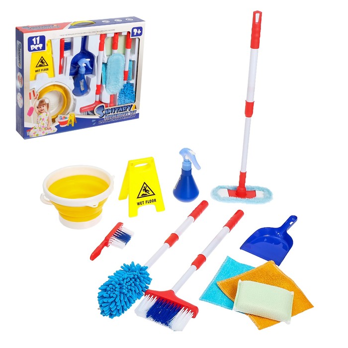 Игровой набор для уборки «Волшебная чистота»