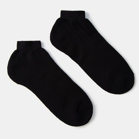 Носки женские махровые укороченные Collorista, цвет чёрный, р-р 36-37 (23 см)