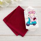 Terry towel "Lama without the drama" 30x30 cm, 100 cotton, 340g/m2