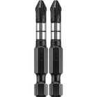 Биты KRAFTOOL Impact Pro 26191-2-50-S2, Е 1/4", 50 мм, PH2, 2 шт., Philips 4735576 - фото 90602