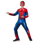 Карнавальный костюм "Человек Паук", куртка, брюки, маска, р.34, рост 134 см - фото 8670753