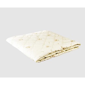 Одеяло лёгкое, размер 110 × 140 см, овечья шерсть