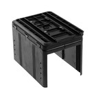 Подлокотник универсальный, Usb порты, HSX-01, чёрный, экокожа 4708061 Подлокотник универсальный, Usb порты, HSX-01, чёрный, экокожа 4708061
