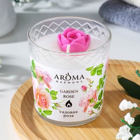 Ароматическая свеча Aroma Harmony "Садовая Роза", 160 г
