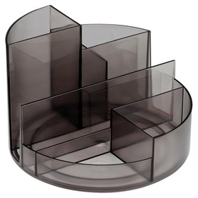 Настольная подставка-органайзер «Профи», тонированный, серый