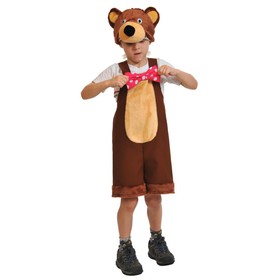 Карнавальный костюм «Медведь цирковой», ткань-плюш, 3-6 лет, рост 92-122 см