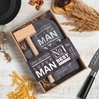 Кух.набор "Super man",варежка-прихватка 20х28см, молоток деревян. Кух.набор "Super man",варежка-прихватка 20х28см, молоток деревян.