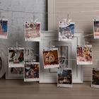 Гирлянда «Нить» 4.5 м с насадками «Прищепки-звёзды», IP20, прозрачная нить, 20 LED, свечение белое, 220 В 4445724