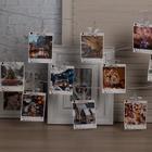 Гирлянда «Нить» 4.5 м с насадками «Прищепки-звёзды», IP20, прозрачная нить, 20 LED, свечение синее, 220 В 4445726