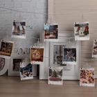 Гирлянда «Нить» 4.5 м с насадками «Прищепки-снежинки», IP20, прозрачная нить, 20 LED, свечение тёплое белое, 220 В 4445729