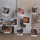 Гирлянда «Нить» 4.5 м с насадками «Прищепки-сердце», IP20, прозрачная нить, 20 LED, свечение белое, 220 В 4445734