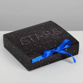 Коробка подарочная «Stars», 20 х 18 х 5 см