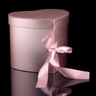 Коробка подарочная сердце, розовая 20 х 22 х 18,5 см Коробка подарочная сердце, розовая 20 х 22 х 18,5 см