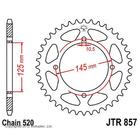 Звезда задняя, ведомая, JTR857 для мотоцикла стальная 4164767 - фото 90775