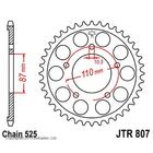 Звезда задняя, ведомая, JTR807 для мотоцикла стальная 4164758 - фото 90784