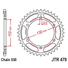 Звезда ведомая JT sprockets 479.46 4543097