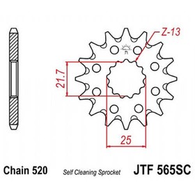 Звезда ведущая JT sprockets 565.14SC 4543151