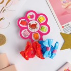 Set of hair "Carousel" (6 crabs, 4 erasers) bows hearts Set of hair "Carousel" (6 crabs, 4 erasers) bows hearts