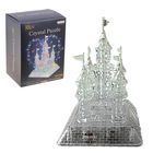 Пазл 3D кристаллический, «Сказочный замок», 105 деталей, световые и звуковые эффекты, работает от батареек - фото 8270933
