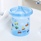 Sippy cups children's "Son" with rigid spout 200 ml, colour blue Sippy cups children's "Son" with rigid spout 200 ml, colour blue