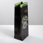 Пакет под бутылку «Крутой мужик», 36 × 13 × 10 см 4515432