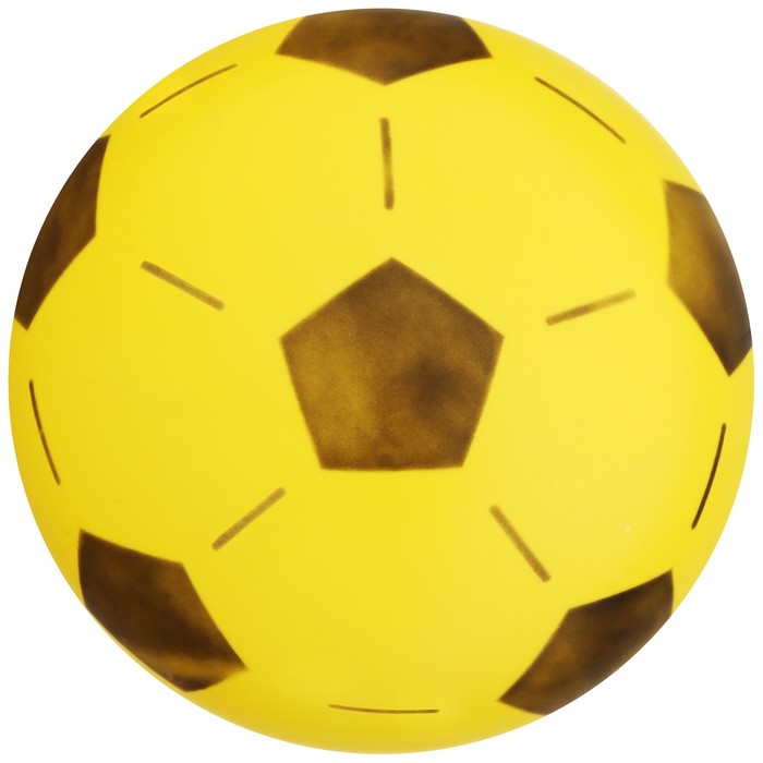 Мяч футбольный d=20см 50гр, цвета МИКС