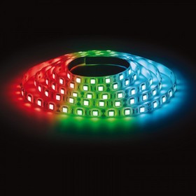 Комплект умной светодиодной ленты ЭРА, 12В, SMD5050, 5 м, IP65, с аксесс., 30 LED/м, RGB