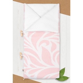 Конверт - одеяло «Миндаль», размер 35 × 70 см, розовый
