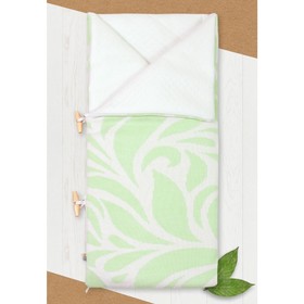 Конверт - одеяло «Миндаль», размер 35 × 70 см, мятный