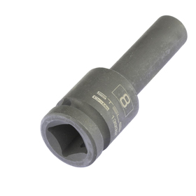Головка ударная Stels 13932, 8 мм, 1/2", CrMo, шестигранная, удлиненная 4746893