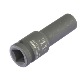 Головка ударная Stels 13935, 11 мм, 1/2", CrMo, шестигранная, удлиненная 4746896