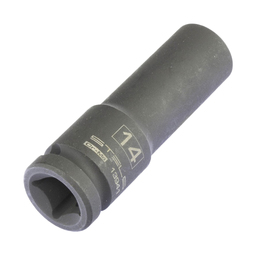 Головка ударная Stels 13941, 14 мм, 1/2", CrMo, шестигранная, удлиненная 4746899
