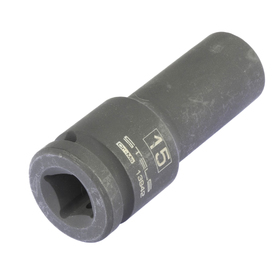 Головка ударная Stels 13942, 15 мм, 1/2", CrMo, шестигранная, удлиненная 4746900