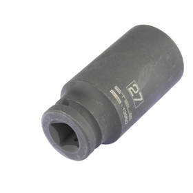 Головка ударная Stels 13950, 27 мм, 1/2", CrMo, шестигранная, удлиненная 4746908