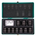 Набор торцевых головок Stels 13997, 10-24 мм, 1/2", 10 шт., ударные, шестигранные 4746923 - фото 91028