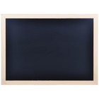 Chalk Board with wooden frame 400*300 mm, color black