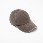 MINAKU baseball cap, size 58, color brown
