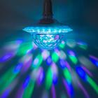 Световой прибор «Хрустальный шар» 19 см, Е27, динамик, пульт ДУ, свечение RGB - фото 8390733