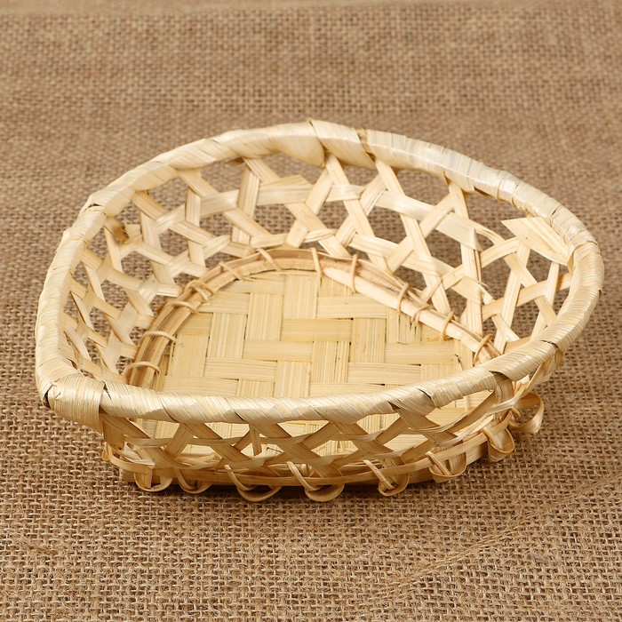 Хлебница «Сердечко», 16х16х4 см, бамбук